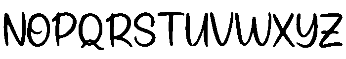 O_Capped Font UPPERCASE