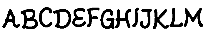 O_Heart Font UPPERCASE