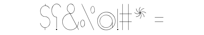 [[[O]]] Basic Font OTHER CHARS