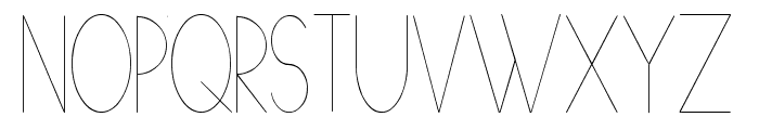 [[[O]]] Basic Font UPPERCASE