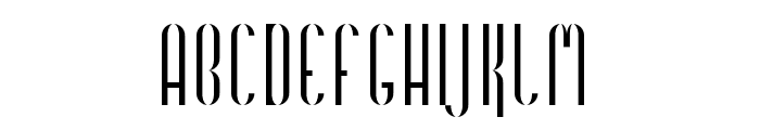 O-Deco Regular Font UPPERCASE