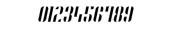 O'line Italic Font OTHER CHARS