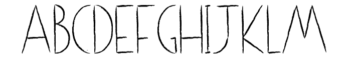 [[[o]]] brushhh Font UPPERCASE