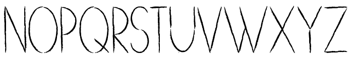 [[[o]]] brushhh Font UPPERCASE