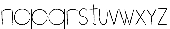 [[[o]]] brushhh Font LOWERCASE