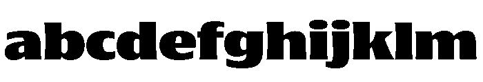 Oaks Bold Expanded FONT