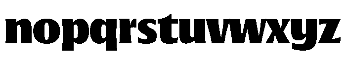 Oaks Bold Regular Font LOWERCASE