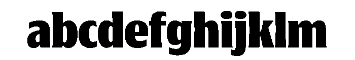 Oaks Bold SemiCondensed FONT