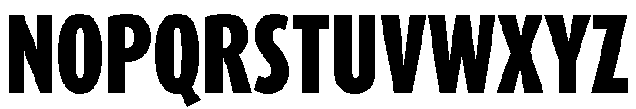 Oaks Heavy Font UPPERCASE