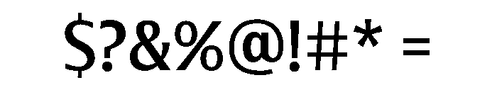 Oaks Light Regular Font OTHER CHARS