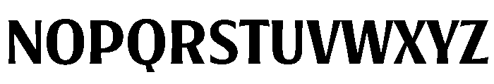 Oaks Medium Regular Font UPPERCASE