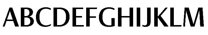 Oaks Regular Font UPPERCASE