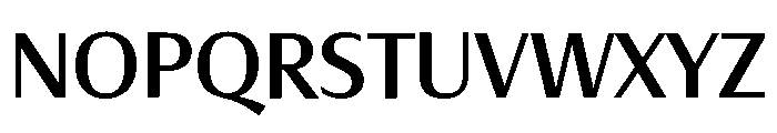 Oaks Regular Font UPPERCASE
