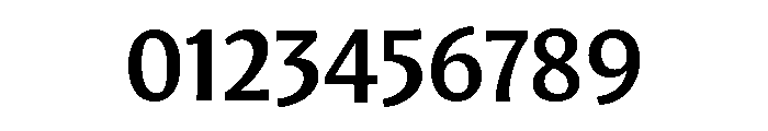 Oaks Semibold Font OTHER CHARS