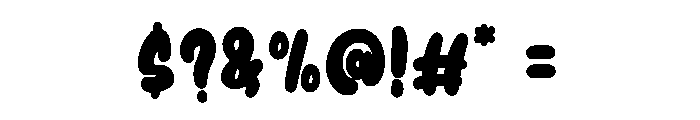 OATMEAL BREAD Font OTHER CHARS