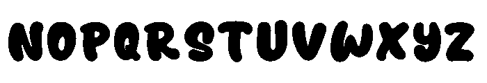 OATMEAL BREAD Font LOWERCASE