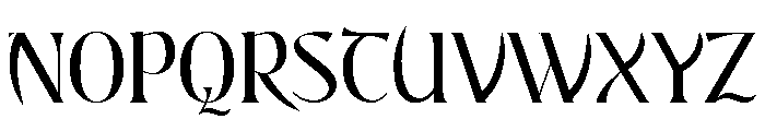 Oakthorn Font UPPERCASE