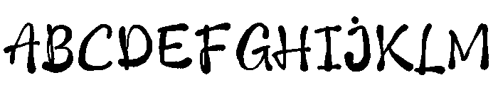 Oat & Ink Font UPPERCASE
