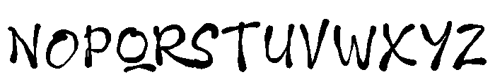 Oat & Ink Font UPPERCASE