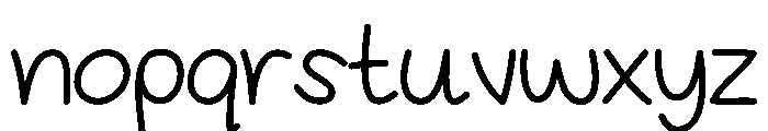 Oat Milk Club Font LOWERCASE