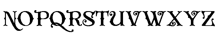 Oath & Ember Regular Font UPPERCASE