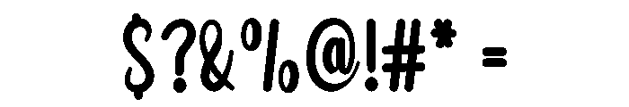 Oatmilk Cappuccino Font OTHER CHARS