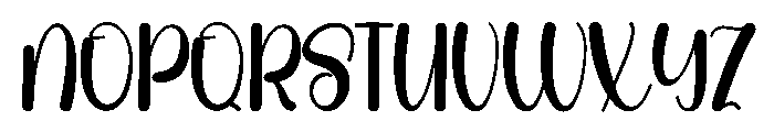 Oatmilk Cappuccino Font UPPERCASE