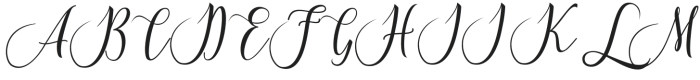 Oakenscript otf (400) Font UPPERCASE