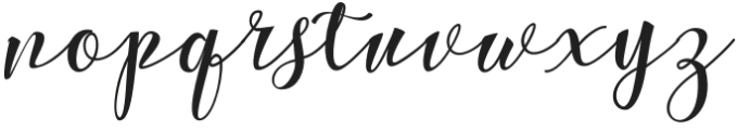 Oakenscript otf (400) Font LOWERCASE