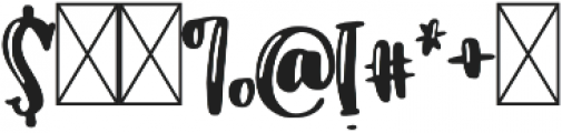 Oaker Serif otf (400) Font OTHER CHARS