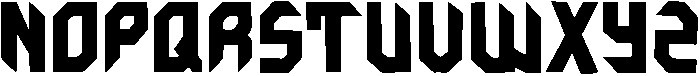 Oakland otf (400) Font LOWERCASE
