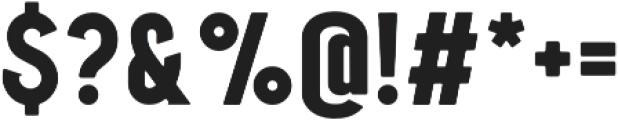 Oakwood Clean otf (400) Font OTHER CHARS