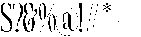 Oathfire otf (400) Font OTHER CHARS