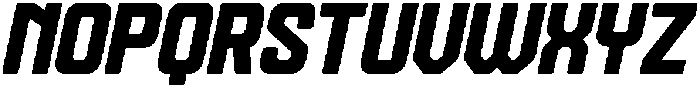 Oatlash Italic otf (400) Font UPPERCASE