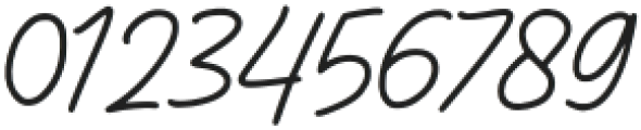 Oatley Signature Regular otf (400) Font OTHER CHARS