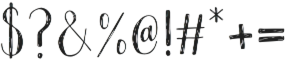 Oatmeal Raisin Serif otf (400) Font OTHER CHARS