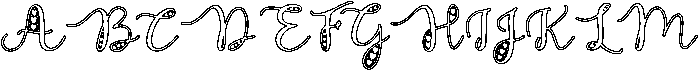 Oatmeal Regular otf (400) Font UPPERCASE