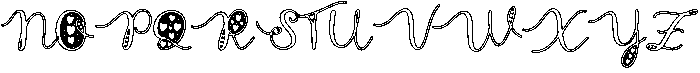 Oatmeal Regular otf (400) Font UPPERCASE