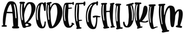 Oaker Serif Regular Font LOWERCASE