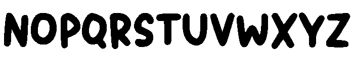 Oabin Cute Font UPPERCASE