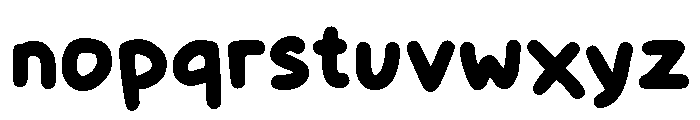 Oabin Cute Font LOWERCASE