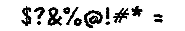 Oadeh Font OTHER CHARS