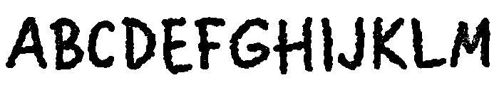Oadeh Font UPPERCASE
