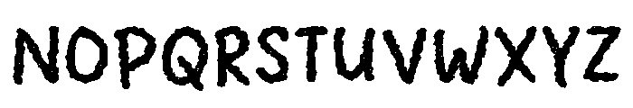 Oadeh Font UPPERCASE