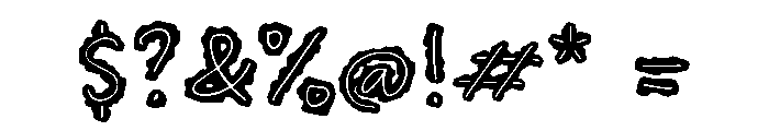 Oaden Font OTHER CHARS