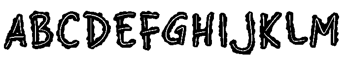 Oaden Font UPPERCASE
