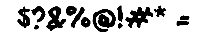 Oafaon Font OTHER CHARS
