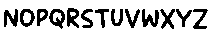 Oafedo Chill Font UPPERCASE
