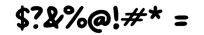 Oage Young Font OTHER CHARS