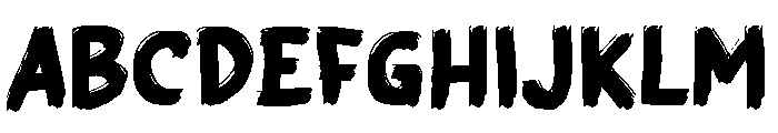 Oahem Font UPPERCASE